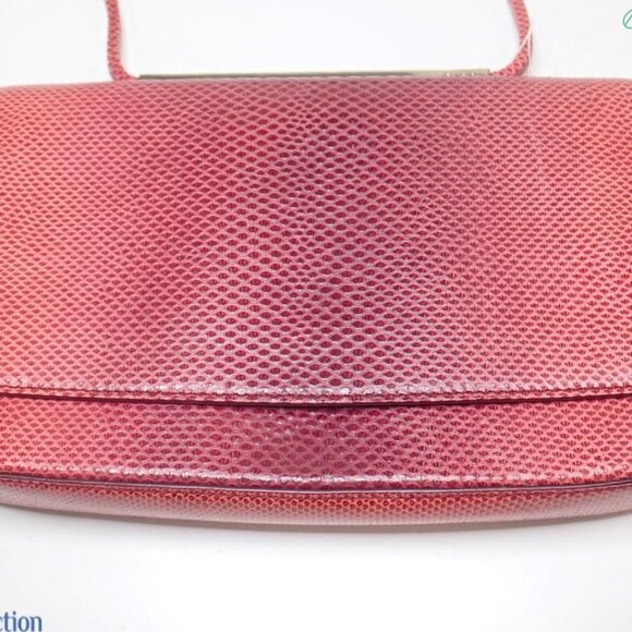 Ｇｕｃｃｉ PYTHON SHOULDER BAGUETTE - Picture 6 of 9